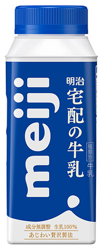 明治宅配の牛乳　180ml